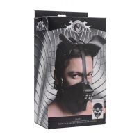 XR Brands Pup - Puppy Play Maske med åndbar Ballgag, billede 2