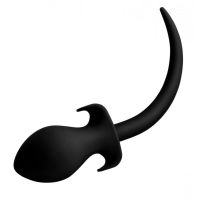 XR Brands Woof XL - Silicone Puppy Tail Butt Plug, picture 3