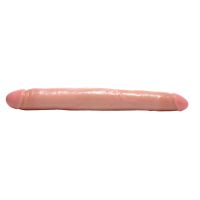 XR Brands Realistic Double Dildo - 44.5 cm - Flesh