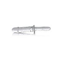 XR Brands Brutus - Dildo in Vetro con Movimento, immagine 3