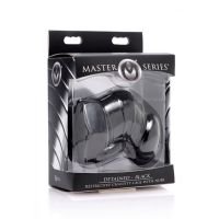 XR Brands Restricted - Czarna klatka cnoty z wypustkami, zdjęcie 2