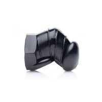 XR Brands Restricted - Czarna klatka cnoty z wypustkami, zdjęcie 3