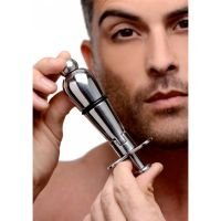 XR Brands Petite Stainless Steel Analplugg - Låsbar