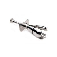 XR Brands Petite Stainless Steel Analplugg - Låsbar, bild 2