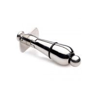 XR Brands Petite Stainless Steel Analplugg - Låsbar, bild 3