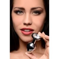 XR Brands Booty Sparks - Glitrende buttplug lille klar, billede 5