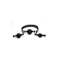 XR Brands Ball gag i silikon med utskiftbare baller, bilde 2
