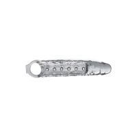 XR Brands Gjennomsiktig penis sleeve - 7,5 cm, bilde 3
