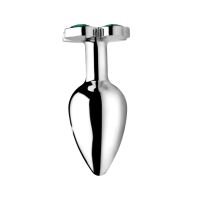 XR Brands Lucky Clover Gem - Plug Anal - Pequeno, imagem 2