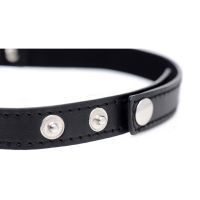 XR Brands Dark Heart - Kromisydän choker - Musta, kuva 6
