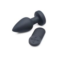XR Brands Silicone Vibrating LED Plug - Medium, picture 3