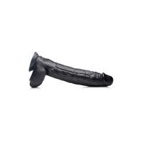 XR Brands Raging Rhino - Dildo med årer - 43 cm - Sort, billede 3