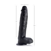 XR Brands Raging Rhino - Dildo med årer - 43 cm - Sort, billede 5