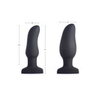 XR Brands oppblåsbar bøyd vibrator til analplug, bilde 5