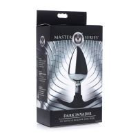 XR Brands Dark Invader - Plug anal en métal et silicone - Large, photo 7