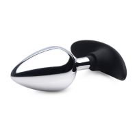 XR Brands Dark Invader - Plug anal en métal et silicone - Large, photo 3