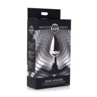 XR Brands Dark Invader - Metal and Silicone Anal Plug - Medium, picture 7