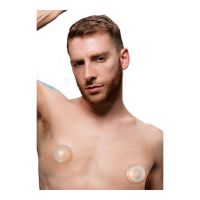 XR Brands Clear Plungers - Brystvortesugere i silikone - S, billede 2