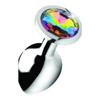 XR Brands Rainbow Prism - Butt Plug - Medium