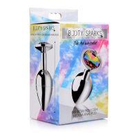 XR Brands Rainbow Prism - Butt Plug - Medium, picture 2