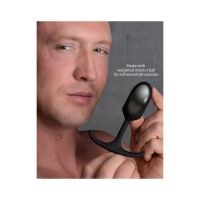 XR Brands Premium Silicone Plug Anale Pesato - Small, immagine 5