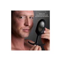 XR Brands Plug Anal com Peso em Silicone Premium - Extra Grande, imagem 3