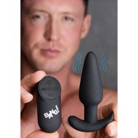 XR Brands Plug anal vibrant en silicone avec télécommande, photo 4