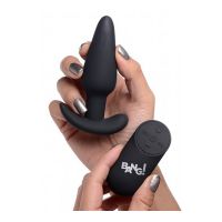 XR Brands Plug anal vibrant en silicone avec télécommande, photo 5