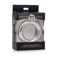 XR Brands Mega Magnetize - Magnetyczny stalowy cockring - 4,4 cm, zdjęcie 2