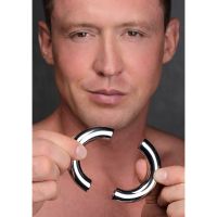 XR Brands Mega Magnetize - Magnetyczny stalowy cockring - 4,4 cm, zdjęcie 4
