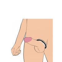 XR Brands Mega Magnetize - Magnetyczny stalowy cockring - 4,4 cm, zdjęcie 5