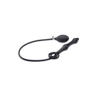 XR Brands Plug anal gonflable en silicone + cockring pénis et testicules