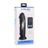 XR Brands Dildo de Silicone E-Stim Vibratório com Comando à Distância, imagem 2