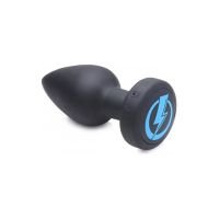 XR Brands E-Stim Pro - Plug Anal Vibratório em Silicone + Comando à Distância