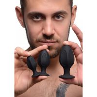 XR Brands Triple Juicers - Kit Dilatazione Anale in Silicone, immagine 3