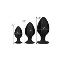 XR Brands Triple Juicers - Kit Dilatazione Anale in Silicone, immagine 4