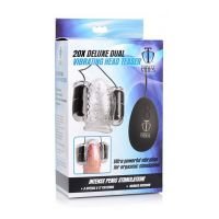 XR Brands Deluxe Stimulateur de gland à double vibration, photo 3