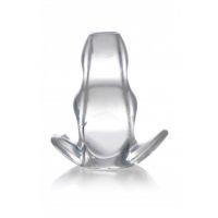 XR Brands Clear View - Pusty korek analny - Small