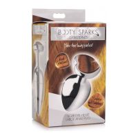 XR Brands Tiger Eye Heart - Plug anal bijou - Large, photo 2