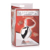 XR Brands Red Jasper Heart - Plug Anal - Médio, imagem 2
