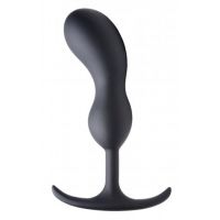XR Brands Premium Silicone Weighted Prostate Plug - Large
