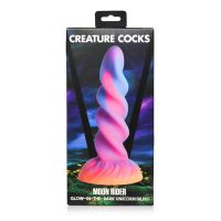 XR Brands Moon Rider - Glow-in-the-Dark Unicorn Dildo, picture 7