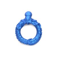 XR Brands Poseidon's Octo-Ring - Cockring in Silicone - Blu