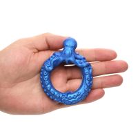 XR Brands Poseidon's Octo-Ring - Cockring in Silicone - Blu, immagine 3
