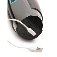 XR Brands The Milker Max - 14X työntävä ja värisevä masturbaattori - Musta, kuva 5