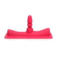 XR Brands Saddle Adapter med dildo - Pink/hudfarvet