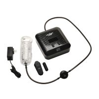 XR Brands The Milker Stamina - Automatisk stroker med vibration og sug - Transparent, billede 2
