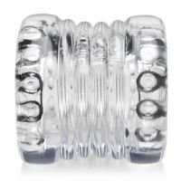 XR Brands Ball Stack - Ballstretcher - Transparent, billede 2