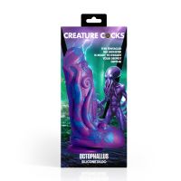 XR Brands Octophallus - Dildo in Silicone - Viola/Blu, immagine 5