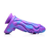 XR Brands Octophallus - Dildo in Silicone - Viola/Blu, immagine 2